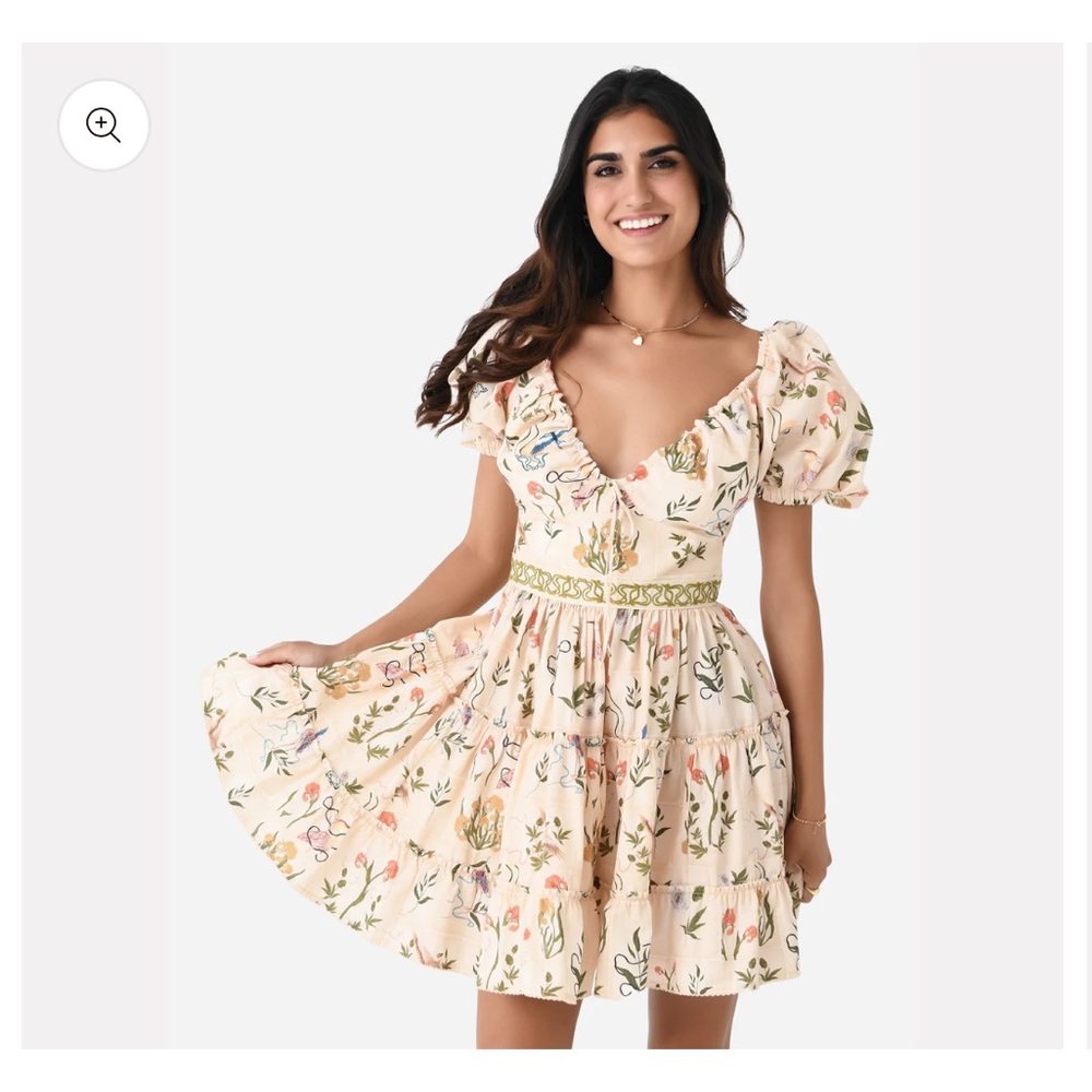 Agua by Agua Bendita Women's Floral Dress